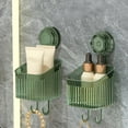 thumbnail image 1 of Light Suction Cup Shelf, 22cm No Punch Removable Bathroom Sink Shelf, 1 of 5
