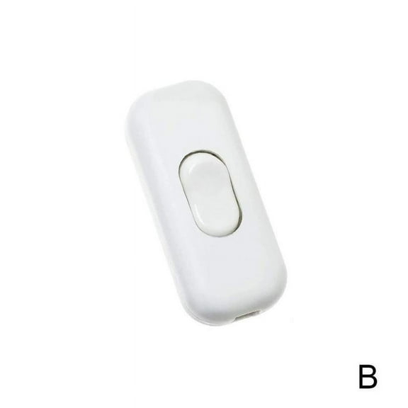 Light Switch AC 0-250V 6A Inline On / Off Table Desk Cord Control DIY J5U3 X3K6