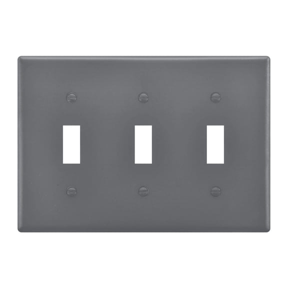 Light Switch Cover Grey Plates Faceplate Decorative Switch Plate for Bedroom Home Decor
