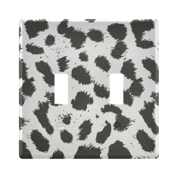 Light Switch Cover Leopard Cheetah Skin Print Plates Faceplate Decorative Switch Plate for Bedroom Home Decor