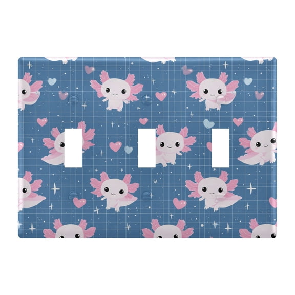 Light Switch Cover Love Salamander Plates Faceplate Decorative Switch Plate for Bedroom Home Decor