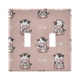 thumbnail image 1 of Light Switch Cover Milk Plates Faceplate Decorative Switch Plate for Bedroom Home Decor, 1 of 7