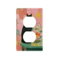thumbnail image 1 of Light Switch Cover Switch Plate Outlet Cover Plug Cover for Electrical Duplex Outlets Black Cat and Goldfish Bowl, 1 of 6