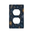 thumbnail image 1 of Light Switch Cover Switch Plate Outlet Cover Plug Cover for Electrical Duplex Outlets Golden Pine Needles, 1 of 6
