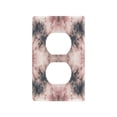 thumbnail image 1 of Light Switch Cover Switch Plate Outlet Cover Plug Cover for Electrical Duplex Outlets Soft Pink Tie-dye Pattern, 1 of 6