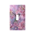 thumbnail image 1 of Light Switch Cover Switch Plate Outlet Cover Plug Cover for Electrical Toggle Switch Beautiful Pink Hummingbird, 1 of 6