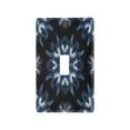 thumbnail image 1 of Light Switch Cover Switch Plate Outlet Cover Plug Cover for Electrical Toggle Switch Explosion Of Blue Ink, 1 of 6