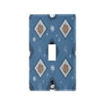 thumbnail image 1 of Light Switch Cover Switch Plate Outlet Cover Plug Cover for Electrical Toggle Switch Snowflakes and Smiling Snowmen, 1 of 6