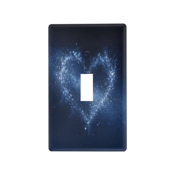 Light Switch Cover Switch Plate Outlet Cover Plug Cover for Electrical Toggle Switch Starry Sky Background with Stars