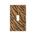 thumbnail image 1 of Light Switch Cover Switch Plate Outlet Cover Plug Cover for Electrical Toggle Switch Tiger Stripes Pattern, 1 of 6