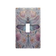 thumbnail image 1 of Light Switch Cover Switch Plate Outlet Cover Plug Cover for Electrical Toggle Switch Watercolor Ornate Dragonfly, 1 of 6