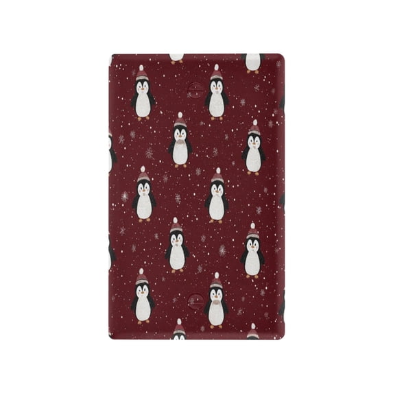 Light Switch Cover Switch Plate Outlet Cover Plug Cover for Electrical Unused Outlet Cover Cute Penguin Pattern