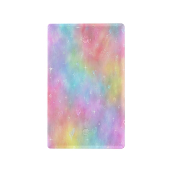 Light Switch Cover Switch Plate Outlet Cover Plug Cover for Electrical Unused Outlet Cover Pastel Rainbow Tie-dye