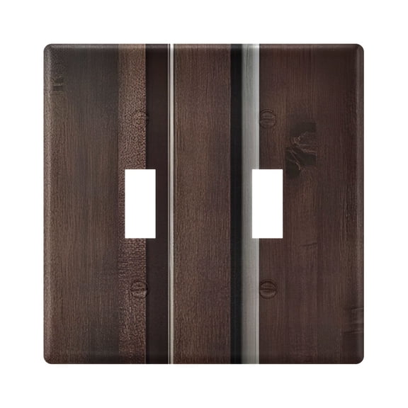 Light Switch Cover Wooden Stool Plates Faceplate Decorative Switch Plate for Bedroom Home Decor