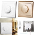 thumbnail image 1 of Light Switch Dimmable 1-Gang 1-Way For Dimmable Led Lights Incandescent Bulbs White Smile Home, 1 of 4