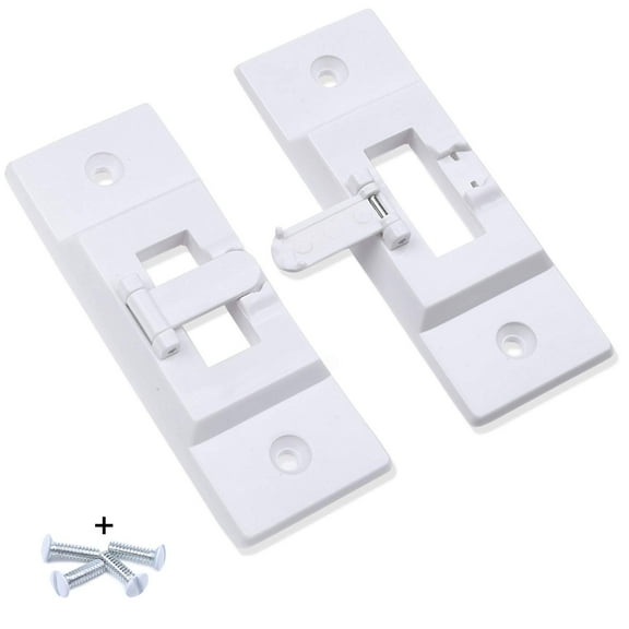 Light Switch Guard, AMZNOVA Wall Switch Guards Plate Covers [2 Pack], Keep Light Switch ON or Off, Protects Your Lights or Circuits from Accidentally Being Turned on or Off, White