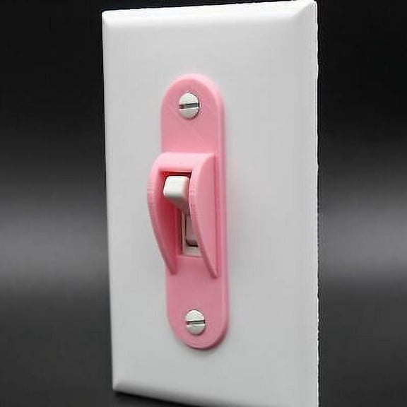 Clever Contraption Light Switch Guard Cover – Prevents Accidental Switching, Wall Plate Protector