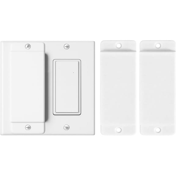 Light Switch Guard Covers for White Rocker Switch – Prevent Accidental On/Off – Durable Plastic Shield – Easy Install for Kids, Pets, or Safety – White (Pack of 2)