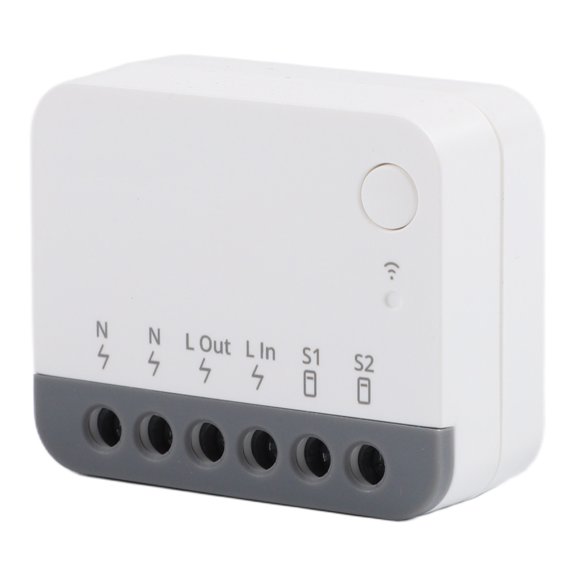 for Light Switch Hub, Compact Wireless Relay Module, for Voice Control,with for & Google for Home, Supports for EWELINK & for Home Assistant, 10A 120V, for Rocker/Momentary/SPDT