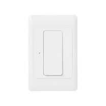 Light Switch Tuya Smart Wall Push Button Interrupter Switch 1/2/3Gang Physical Light Switch Neutral Wire Optional ,Trusted and Reliable
