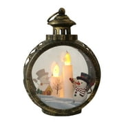Light Tabletop Mini Decoration Outdoor Christmas Candle Vintage For Christmas With Tea Light Candle Decoration & Hangs