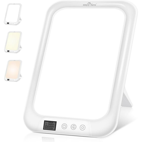 Easy@Home Adjustable Light Therapy Lamp with LED Treatment Lamp