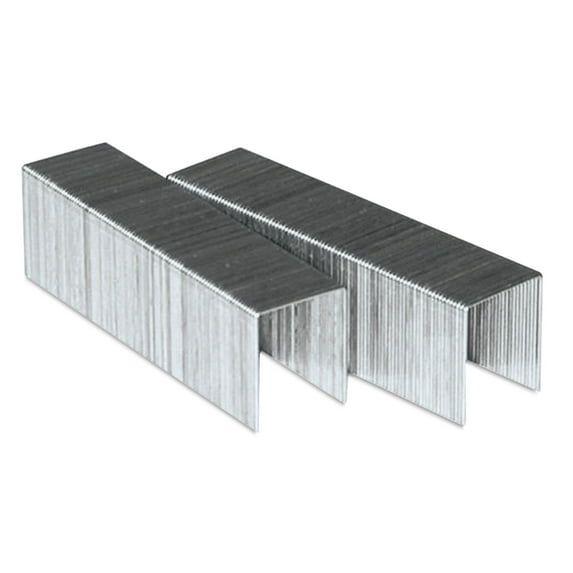 Light Touch Heavy-Duty Staples, 0.63" Leg, 0.5" Crown, Steel, 2,500/box