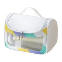 Light Transparent Makeup Bag for Daily Necessities - Portable Travel Storage Solution for Hand Held Cosmetics and Sundries