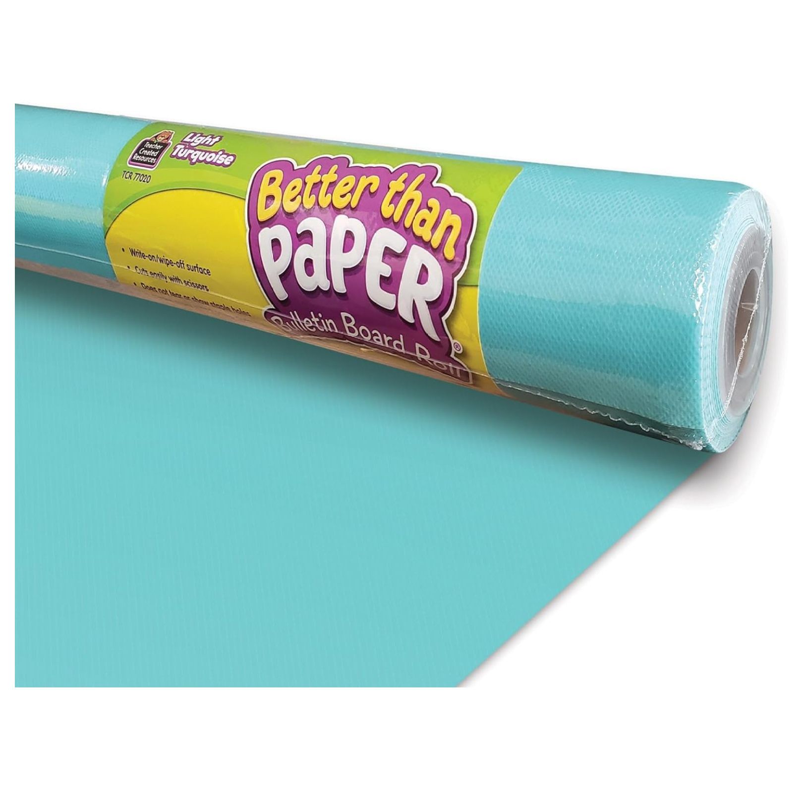Light Turquoise Better Than Paper Bulletin Board Roll