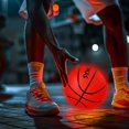 thumbnail image 1 of Light Up Basketball for Boys - Glow in the Dark Basketball for Night Games, Red LED Illuminated Ball with Accessories, Toy Gift for Kids Ages 3+, 1 of 6