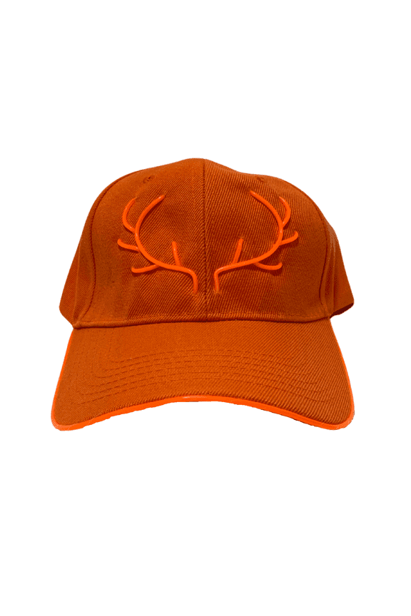 Light Up Blaze Orange Hunting Safety Hat