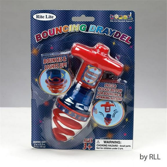 Light-Up Bouncing Draydel - Multi-color