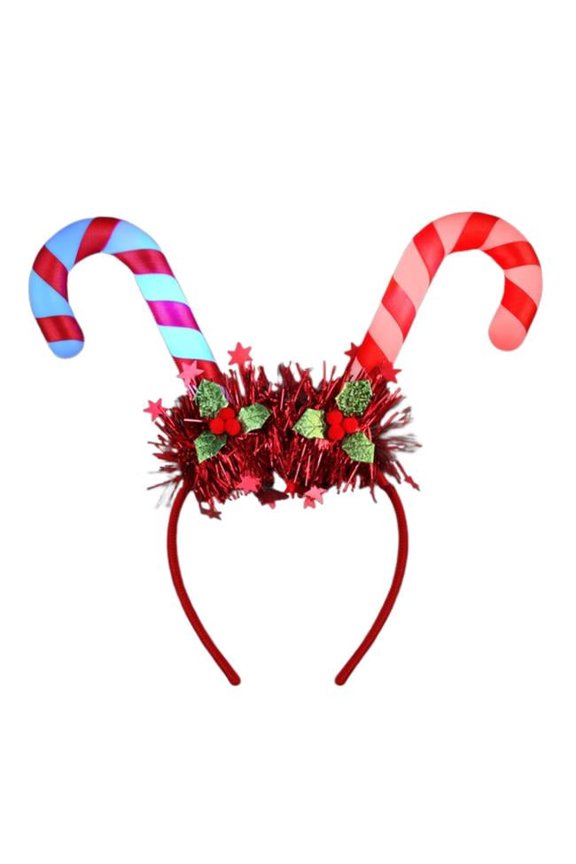 Light Up Candy Cane Headband
