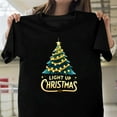 thumbnail image 1 of Light Up Christmas Graphic Unisex T-Shirt, Funny Holiday Lights Novelty Gift G0775, Up to Size 5XL, 1 of 2