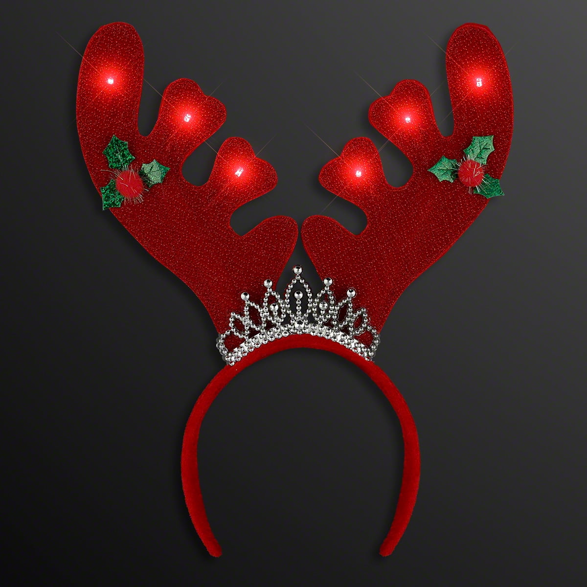 Light up deals reindeer antlers headband