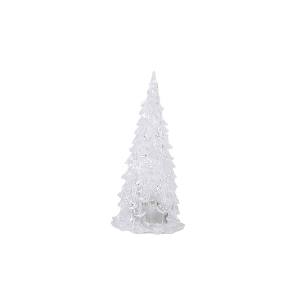 Light Up Christmas Tree Plastic Christmas Holiday Figurines Christmas Tree Figurine Lights Christmas Tree Statue Lights