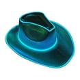 thumbnail image 1 of Light Up Cowboy Hat, LED Flashing Party Hat with 4 Modes, Battery Operated Festival Hat for Halloween, Cosplay, Events, Unisex Adult Size, 1 of 7