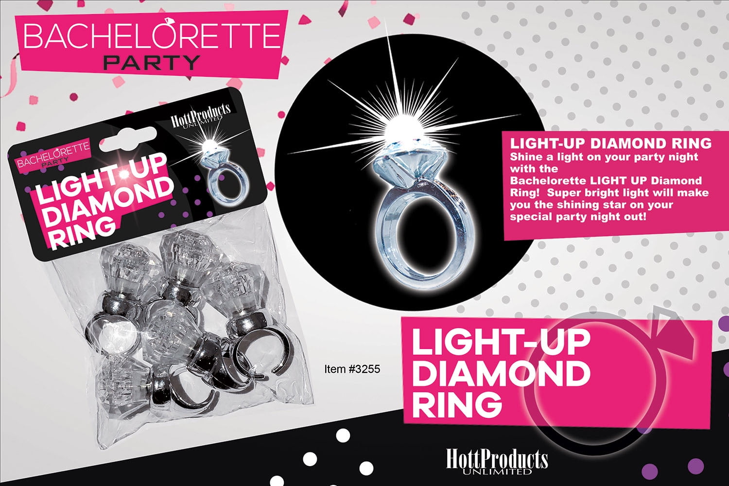 Light Up Diamond Rings