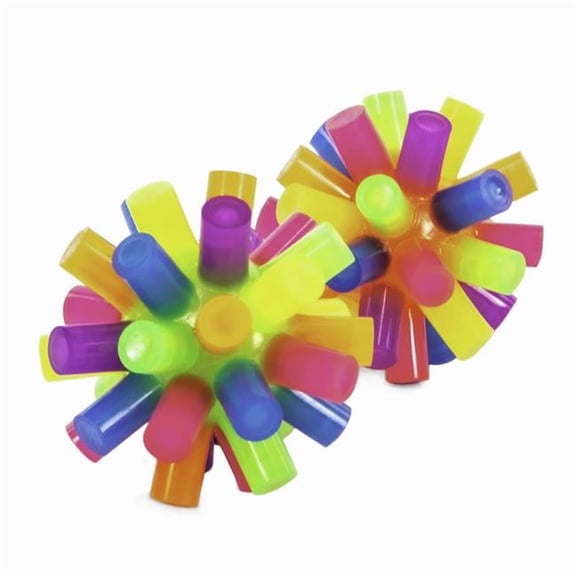 LGHT UP DIGT BALLS MULTI(Pack of 12)