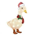 thumbnail image 1 of Light-Up Duck with Scarf Christmas Decoration LED Xmas Yard Art Outdoor Decor, 1 of 9