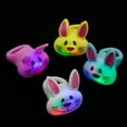 thumbnail image 1 of Light-Up Flashing Bunny Rings - 12 Pieces, 1 of 3