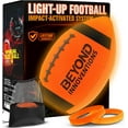 thumbnail image 1 of Light Up Football Glow in the Dark for Kids 8-12 Official Size, 1 of 9