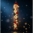 thumbnail image 1 of Light-Up Glowing Christmas Door Hanger, Christmas Warm Light Hanger, Holiday Front Door Ornament, 1 of 5