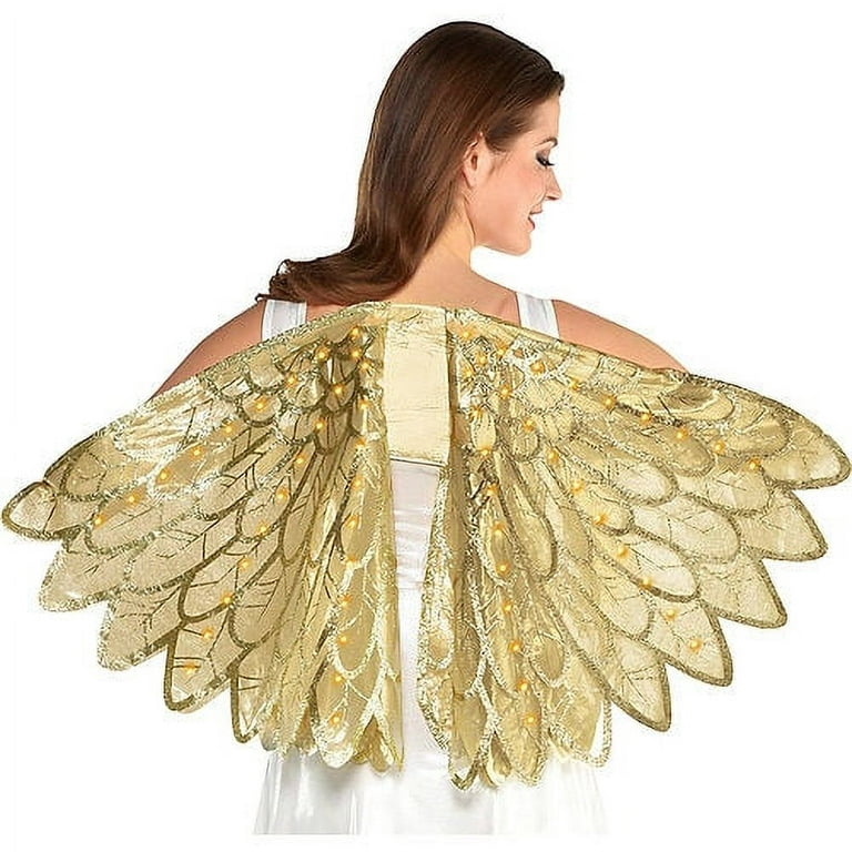 Light-Up Gold Wings
