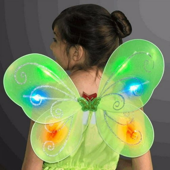 Light Up Green Fairy Butterfly Wings