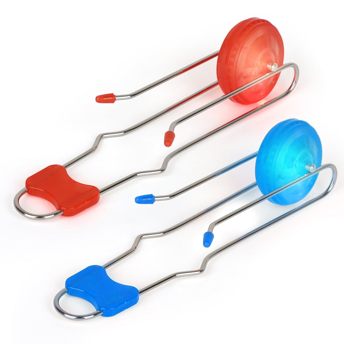 LightUp Gyro Wheel for Kids 2 Pack Retro Magic Rail Twirler
