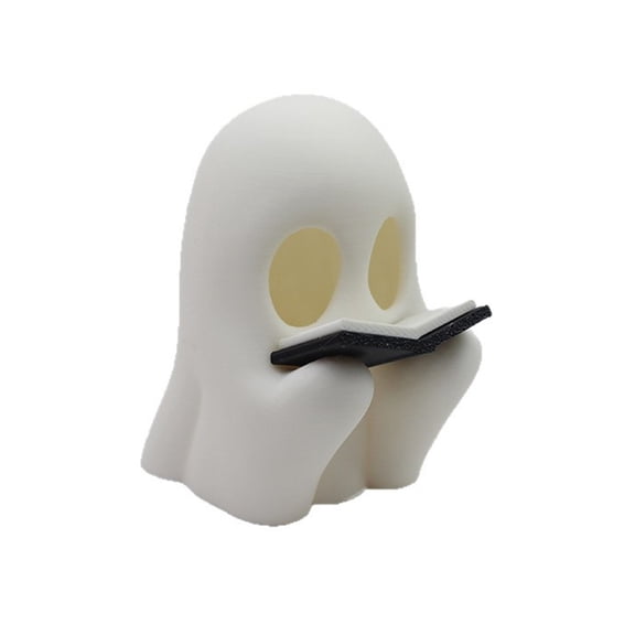 Light Up Halloween Ghosty Decorations Indoor Ghosty Figurines for Halloween Table Home Decoration LED Ghostly Decors