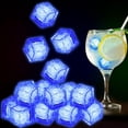 thumbnail image 1 of Light Up Ice Cubes Bulk  Pack  LED Ice Cubes for Drinks  Flashing Water Activated  Bar Club Wedding Party, 1 of 8