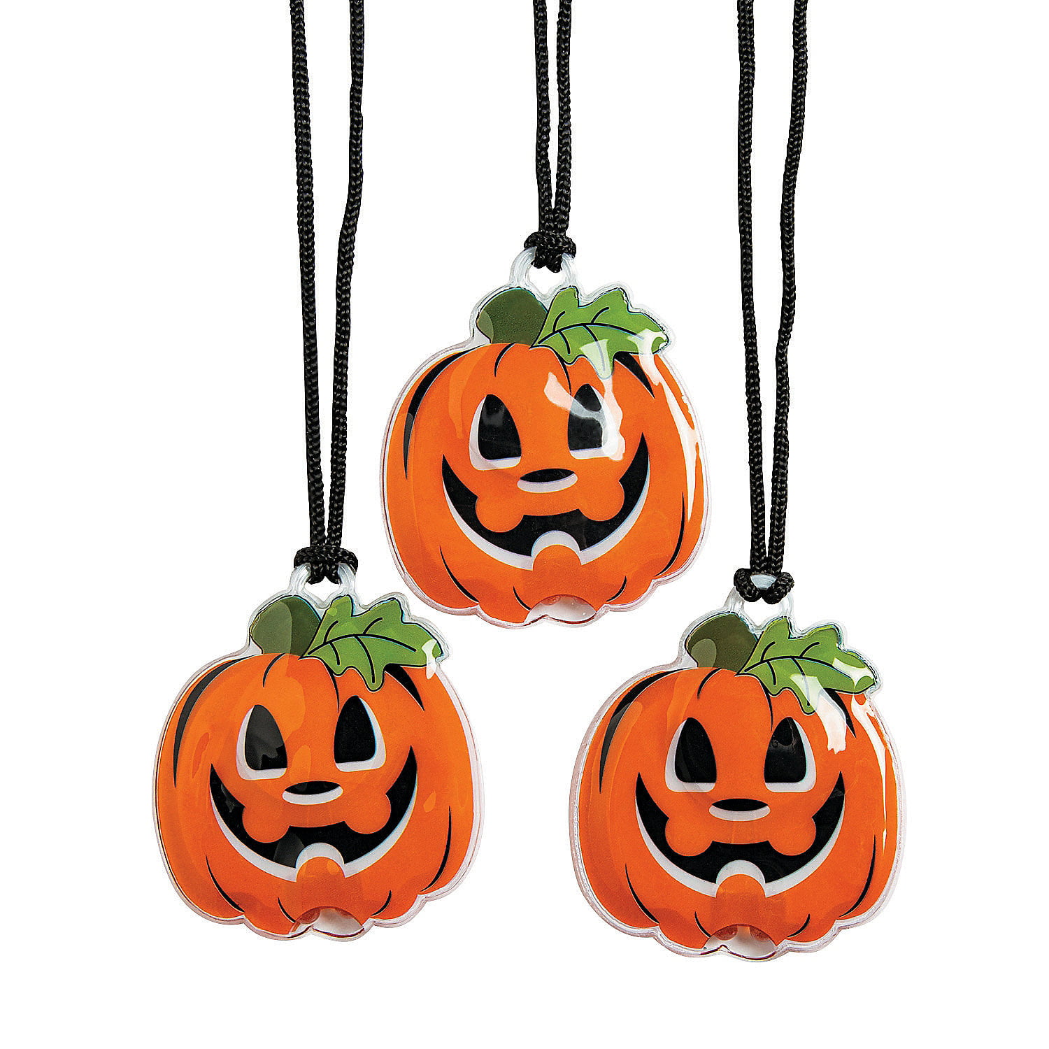 LED Light Up Halloween Pumpkin Jack O Lantern Necklace Party Favors by  Windy City Novelties : Amazon.co.uk: Outlet