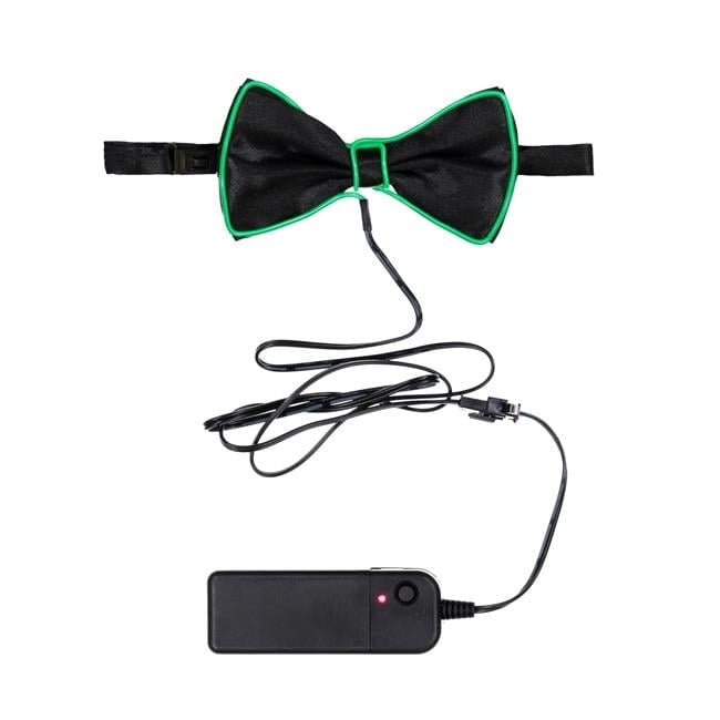 Dress Up America Light Up LED Party Bowties - Glow Bow Ties For Kids & Adults (Blue, Green, Red, Yellow) - View #8